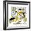 Hazel Cartoon-Ted Key-Framed Giclee Print