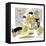 Hazel Cartoon-Ted Key-Framed Premier Image Canvas