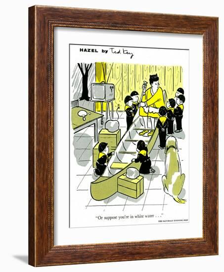 Hazel Cartoon-Ted Key-Framed Giclee Print