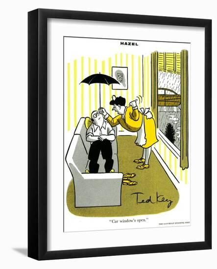 Hazel Cartoon-Ted Key-Framed Giclee Print