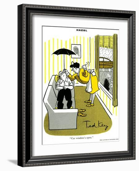 Hazel Cartoon-Ted Key-Framed Giclee Print