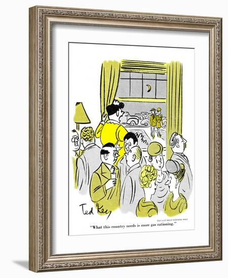 Hazel Cartoon-Ted Key-Framed Giclee Print