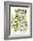 Hazel Cartoon-Ted Key-Framed Giclee Print