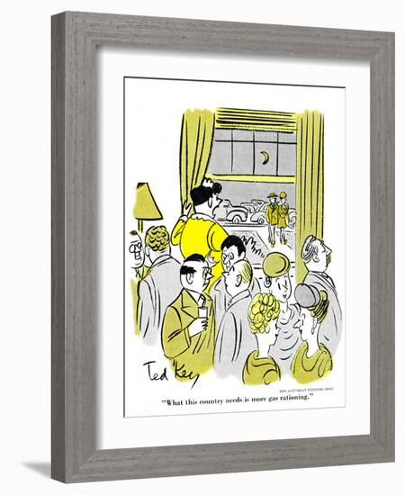 Hazel Cartoon-Ted Key-Framed Giclee Print