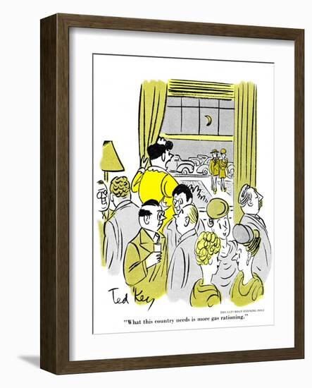 Hazel Cartoon-Ted Key-Framed Giclee Print