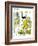 Hazel Cartoon-Ted Key-Framed Giclee Print