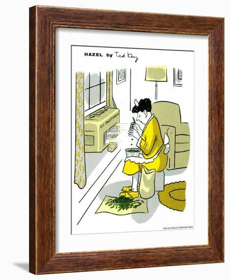 Hazel Cartoon-Ted Key-Framed Giclee Print