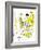 Hazel Cartoon-Ted Key-Framed Giclee Print