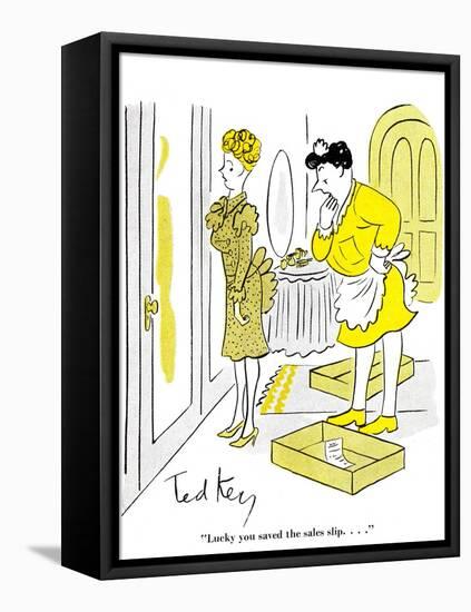 Hazel Cartoon-Ted Key-Framed Premier Image Canvas