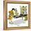 Hazel Cartoon-Ted Key-Framed Premier Image Canvas