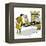 Hazel Cartoon-Ted Key-Framed Premier Image Canvas