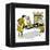 Hazel Cartoon-Ted Key-Framed Premier Image Canvas