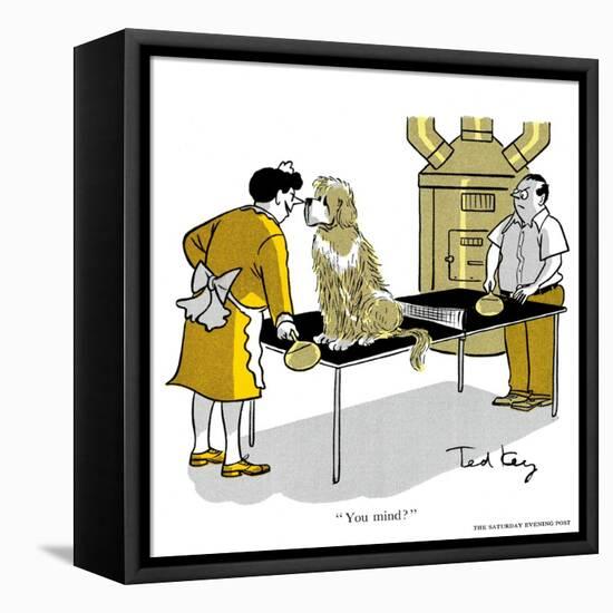 Hazel Cartoon-Ted Key-Framed Premier Image Canvas