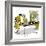 Hazel Cartoon-Ted Key-Framed Giclee Print