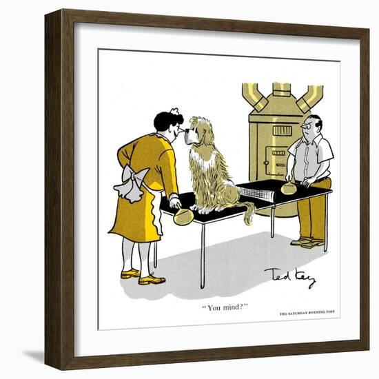 Hazel Cartoon-Ted Key-Framed Giclee Print