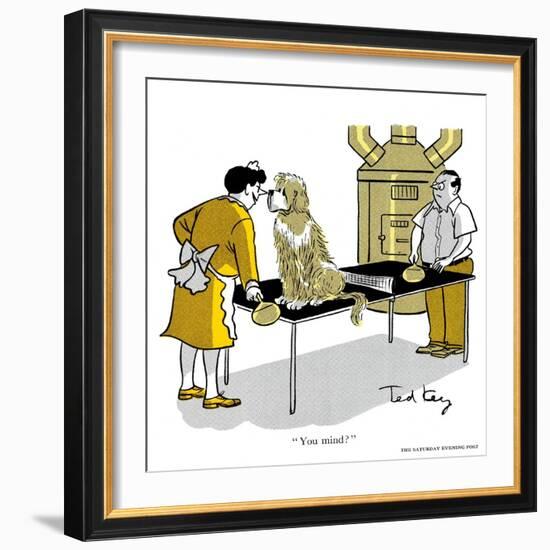 Hazel Cartoon-Ted Key-Framed Giclee Print