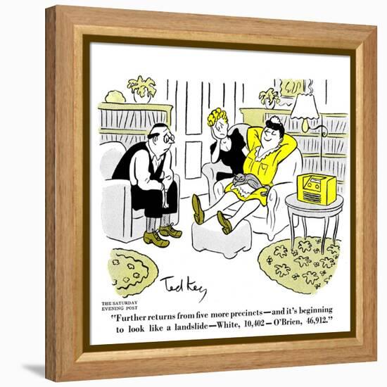 Hazel Cartoon-Ted Key-Framed Premier Image Canvas