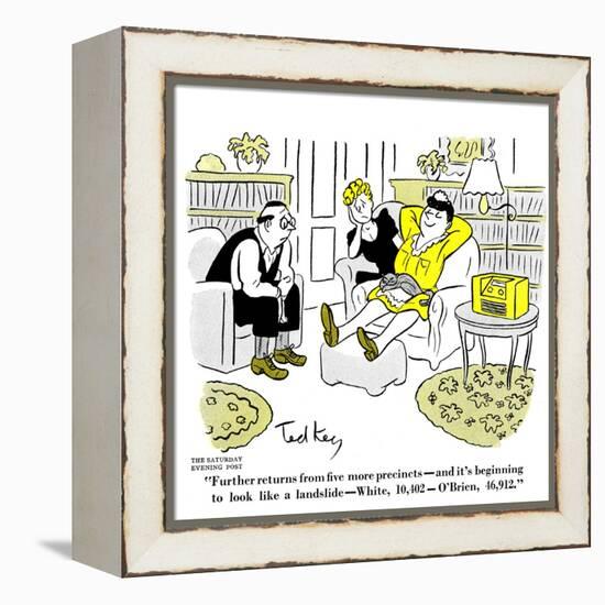 Hazel Cartoon-Ted Key-Framed Premier Image Canvas