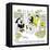 Hazel Cartoon-Ted Key-Framed Premier Image Canvas