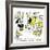 Hazel Cartoon-Ted Key-Framed Giclee Print