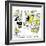 Hazel Cartoon-Ted Key-Framed Giclee Print