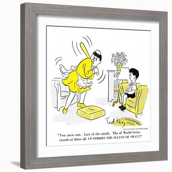 Hazel Cartoon-Ted Key-Framed Giclee Print