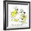 Hazel Cartoon-Ted Key-Framed Giclee Print