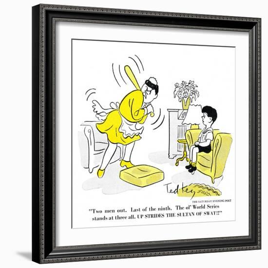 Hazel Cartoon-Ted Key-Framed Giclee Print