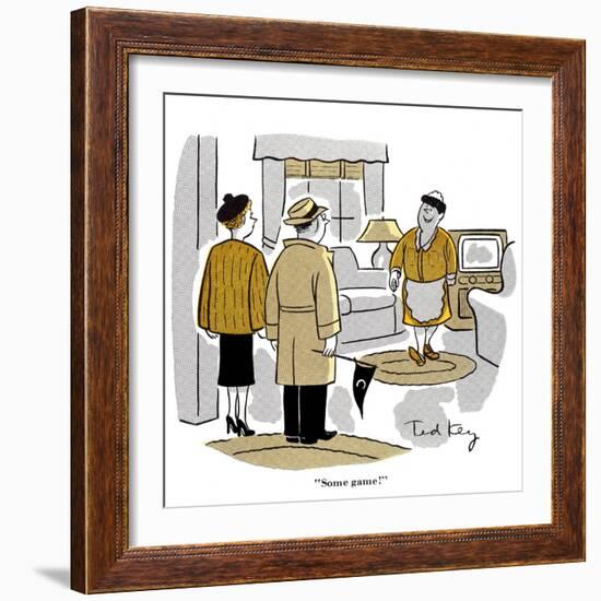 Hazel Cartoon-Ted Key-Framed Giclee Print