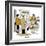 Hazel Cartoon-Ted Key-Framed Giclee Print