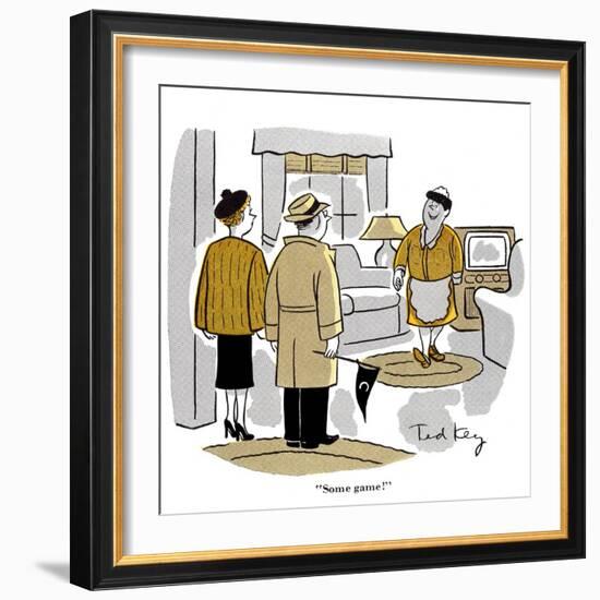 Hazel Cartoon-Ted Key-Framed Giclee Print