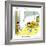 Hazel Cartoon-Ted Key-Framed Giclee Print