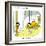 Hazel Cartoon-Ted Key-Framed Giclee Print