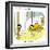 Hazel Cartoon-Ted Key-Framed Giclee Print