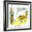 Hazel Cartoon-Ted Key-Framed Giclee Print