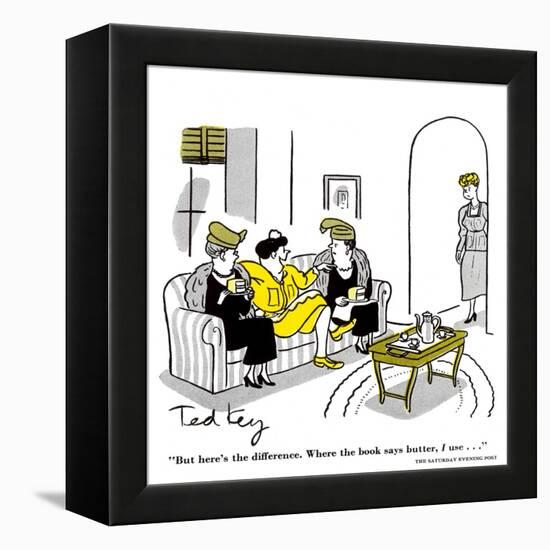 Hazel Cartoon-Ted Key-Framed Premier Image Canvas