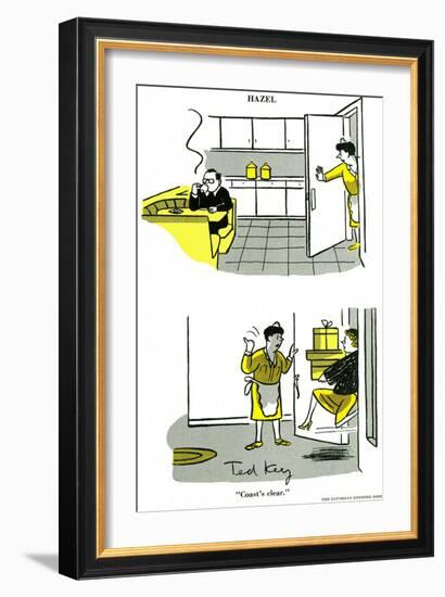 Hazel Cartoon-Ted Key-Framed Giclee Print