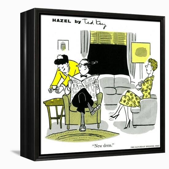 Hazel Cartoon-Ted Key-Framed Premier Image Canvas