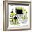 Hazel Cartoon-Ted Key-Framed Giclee Print