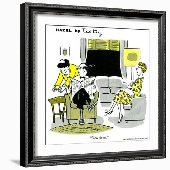 Hazel Cartoon-Ted Key-Framed Giclee Print