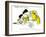 Hazel Cartoon-Ted Key-Framed Giclee Print