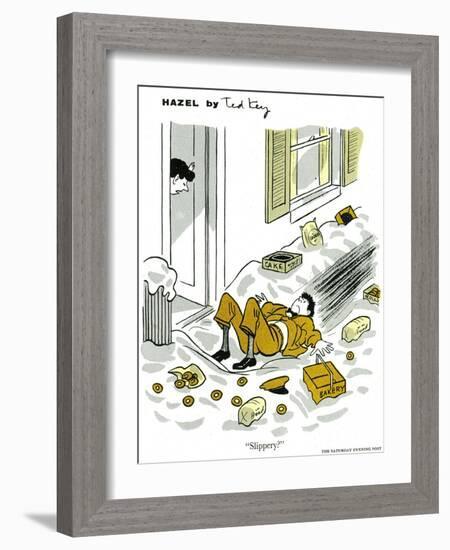 Hazel Cartoon-Ted Key-Framed Giclee Print