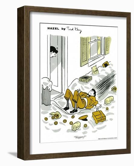 Hazel Cartoon-Ted Key-Framed Giclee Print