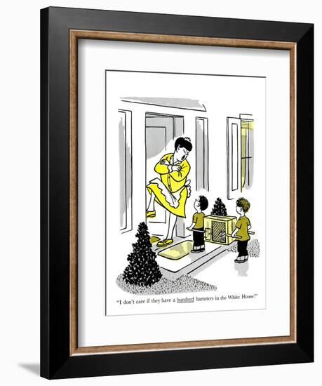 Hazel Cartoon-Ted Key-Framed Giclee Print