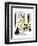 Hazel Cartoon-Ted Key-Framed Giclee Print