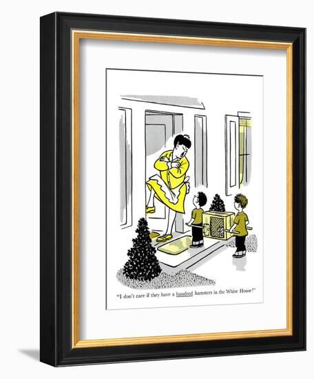 Hazel Cartoon-Ted Key-Framed Giclee Print