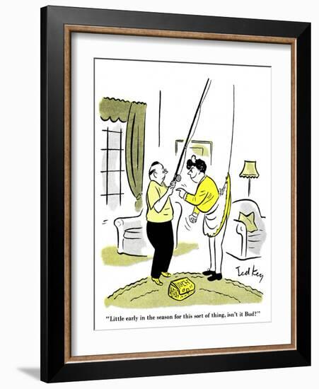 Hazel Cartoon-Ted Key-Framed Giclee Print