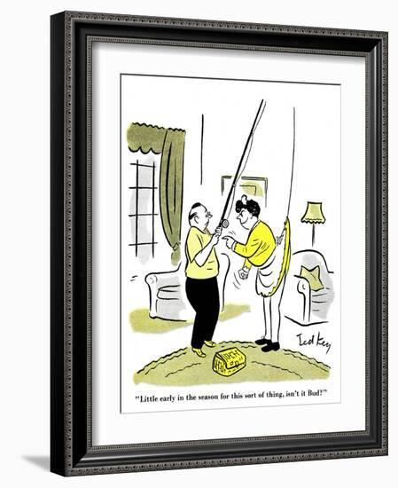 Hazel Cartoon-Ted Key-Framed Giclee Print