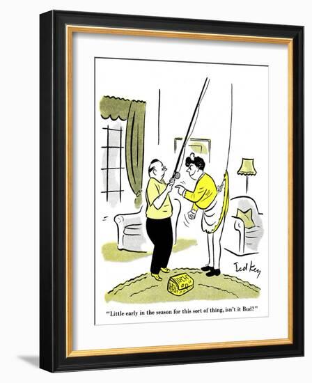 Hazel Cartoon-Ted Key-Framed Giclee Print