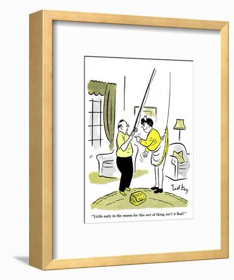 Hazel Cartoon-Ted Key-Framed Giclee Print